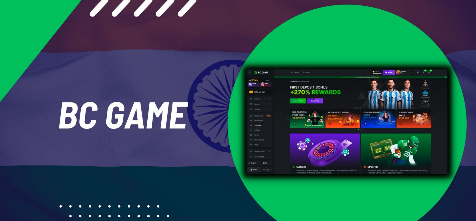 BC.Game Casino Testimonial